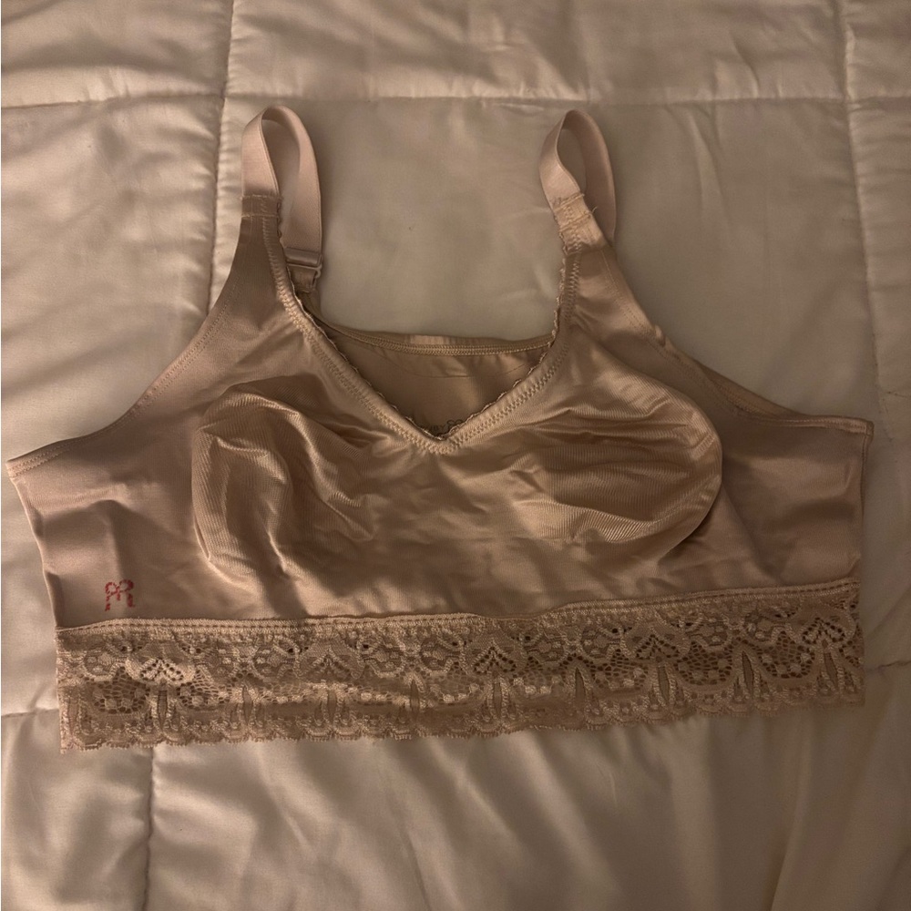 Ruby ribbon bra